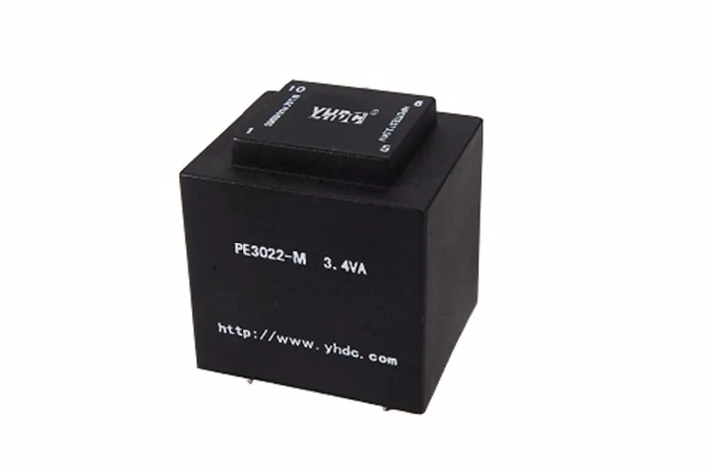 PE3022-M 3.4VA 230 V/6 V Expory resign инкапсулированный безопасный изолирующий трансформатор для сварки печатной платы трансформатор силовой трансформатор