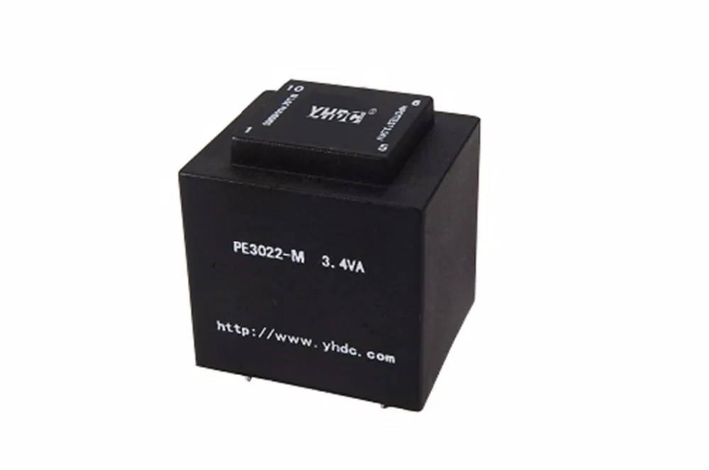 PE3022-M 3.4VA 230V/6V Expory resign encapsulated safety isolating transformer PCB Welding transformer power transformer