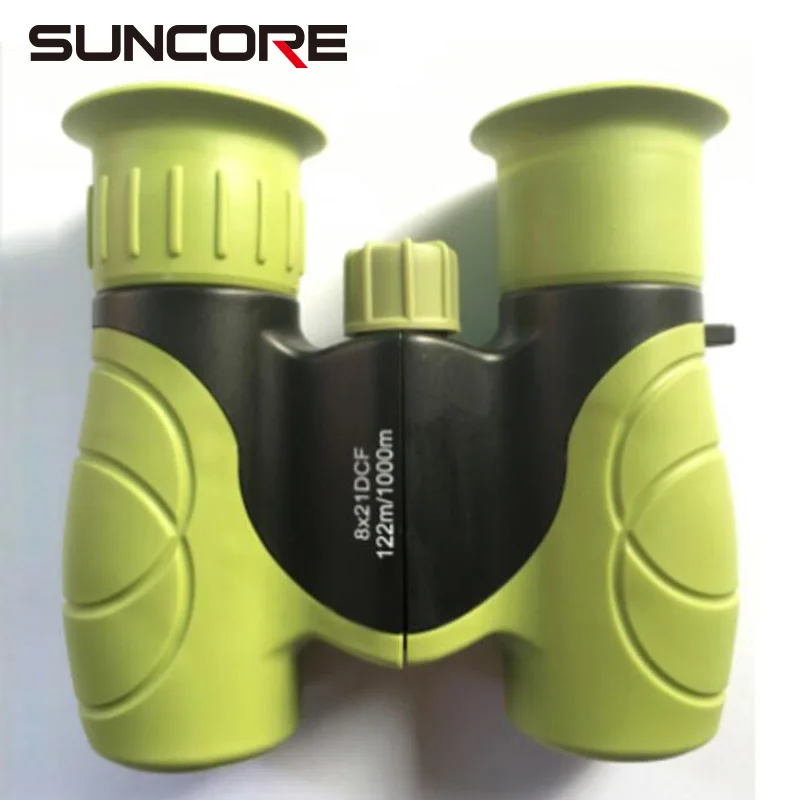 SUNCORE 6x21 8x21 Cheap Kids Folding Binocularin Telescope