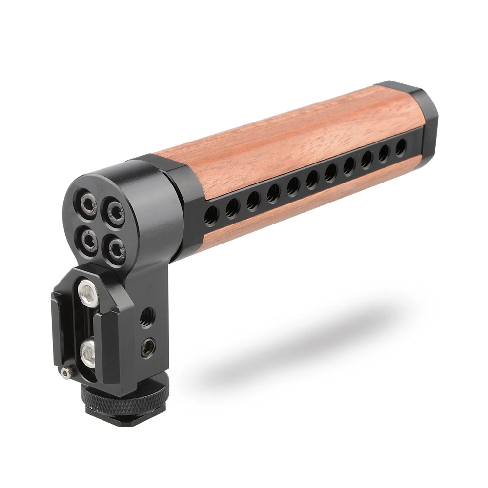 

CAMVATE Top Cheese Handle Wooden Grip with Shoe Extender Adapter