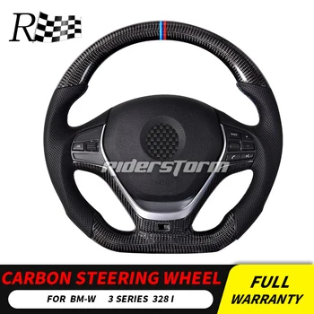 

Carbon steering wheel For BMW 3 series 328i Carbon Fibre Racing Steering Wheel Replacement Accessories steering wheel autoparts