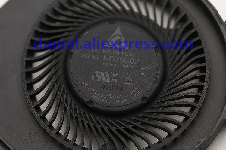 

Original ND75C02-14M06 5V 0.45A notebook built-in turbo CPU cooling fan