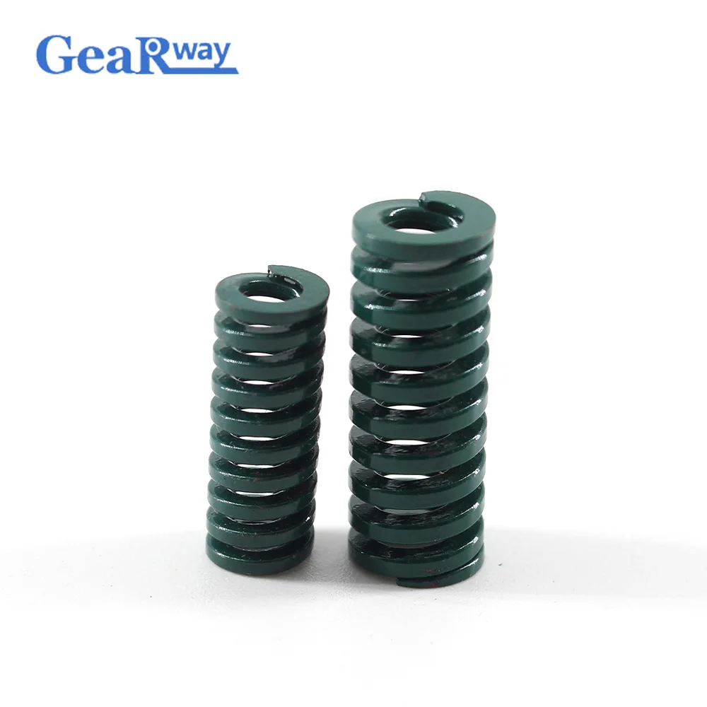 Gearway 4 шт. зеленая Высечка Весна 28% компрессионное отношение Пружина сжатия