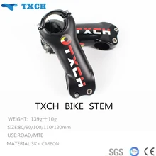 Newest Txch Full Carbon Stem Bicycle Parts Cycling Stem Gloosy/matte Free Shipping
