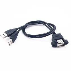 Дублированный накладной usb-кабель-удлинитель для мужчин и женщин