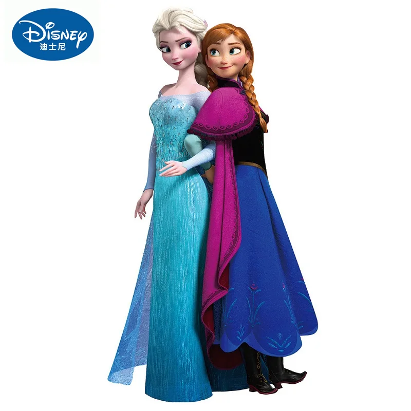 Disney Frozen Moana Sticker Toy 3D Mural PVC Waterproof Self-adhesive Bedroom Decoration Toys Children's Gifts