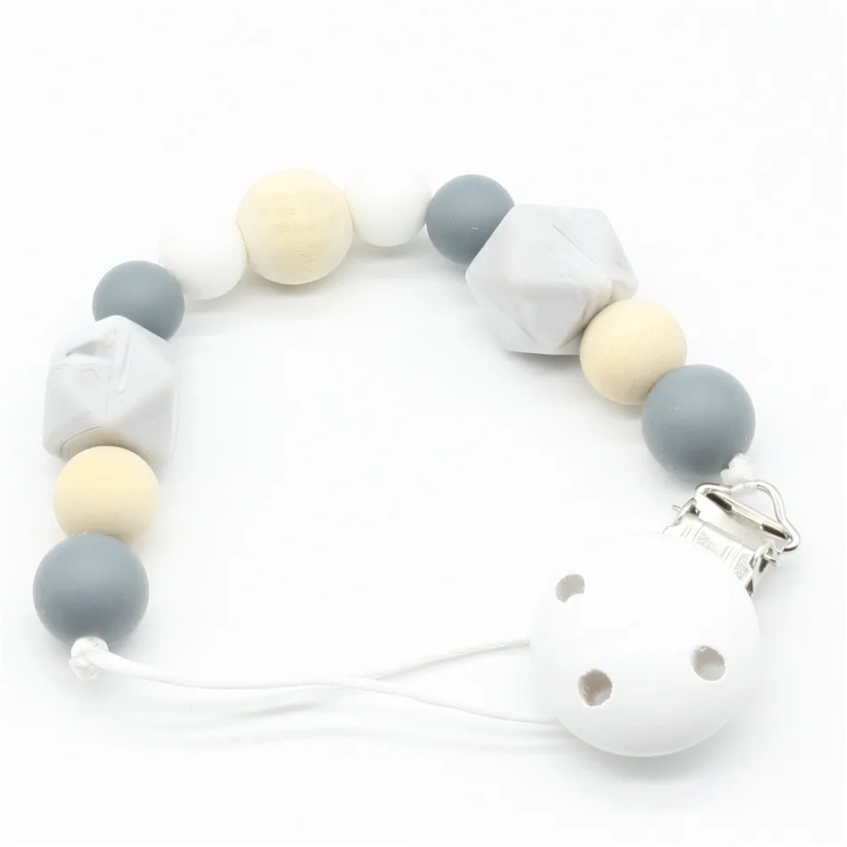 Silicone Pacifier Clip Clip Personalized Baby Gift Girl / Boy Paci Clip