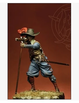 

Resin Kits 1/24 Scale hackbuteer 75mm Resin Model DIY TOYS Free Shipping