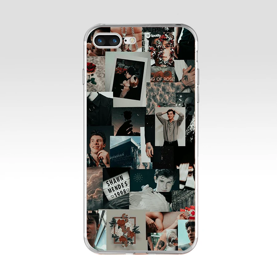86AQ Shawn Mendes модный Мягкий ТПУ силиконовый чехол для Apple iPhone 6 6s 7 8 plus|Бамперы| |