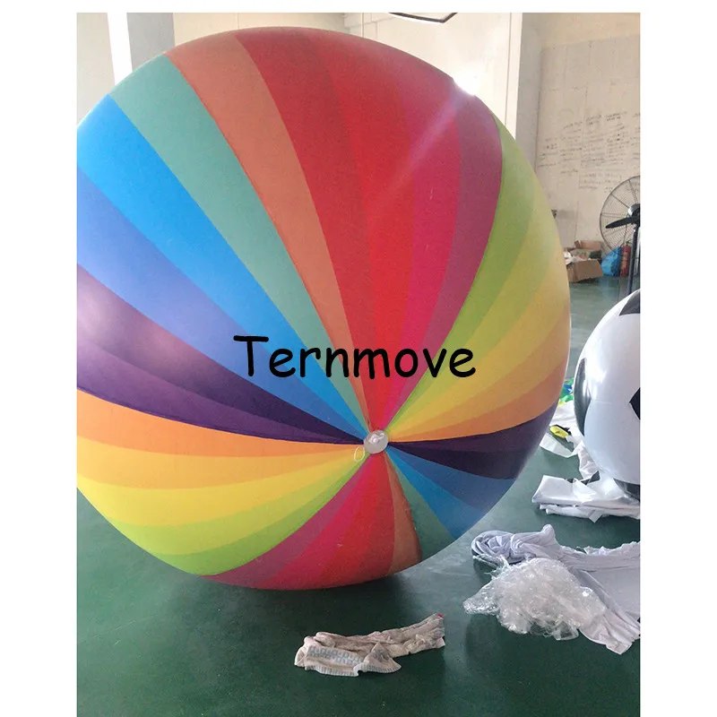 Pvc Colorful Beach Ball Advertising Balloon Promotion Helium Balloon