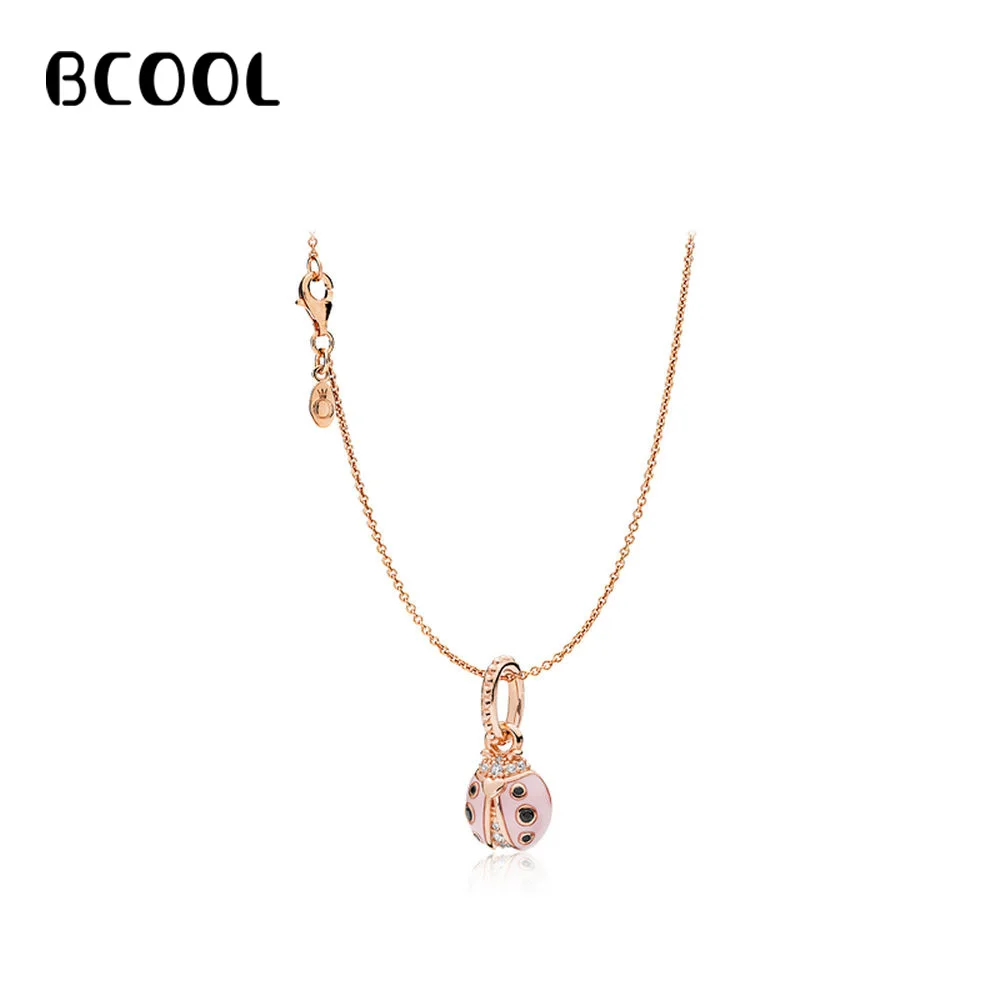 

925 Silver Necklace Adjustable Seven Star Worm Necklace Female Charm Jewelry Zircon Fine Necklace Gift