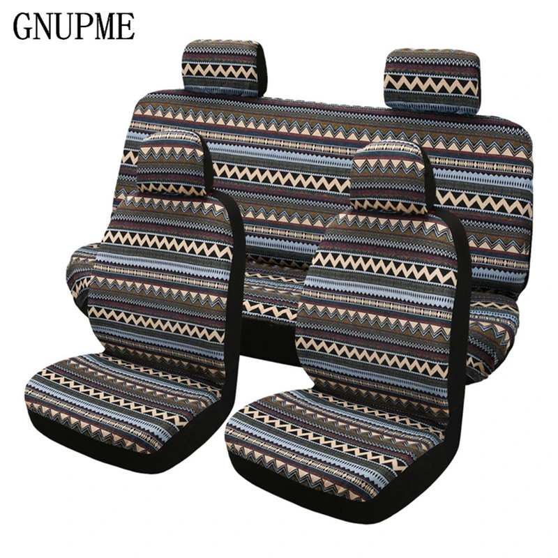 

9pcs/ Set Car Seat Covers Full Set Automobile Seat Protection Cover Universal Vehicle Seat Covers Car Accessories Car-Styling