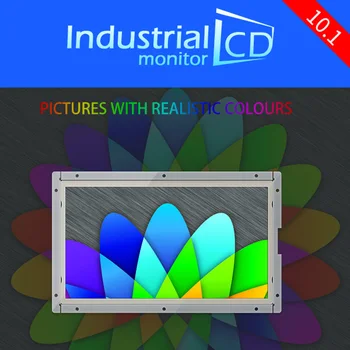 

M101A-OF/ Faismars Industial 10.1 inch widescreen monitor with multi-interface 10.1 inch 1024*600 industrial LCD monitors
