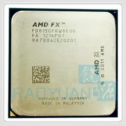 AMD FX-Series FX-8150 FX 8150 FX8150 FD8150FRW8KGU 3,6 ГГц Восьмиядерный Процессор процессор разъем AM3 +