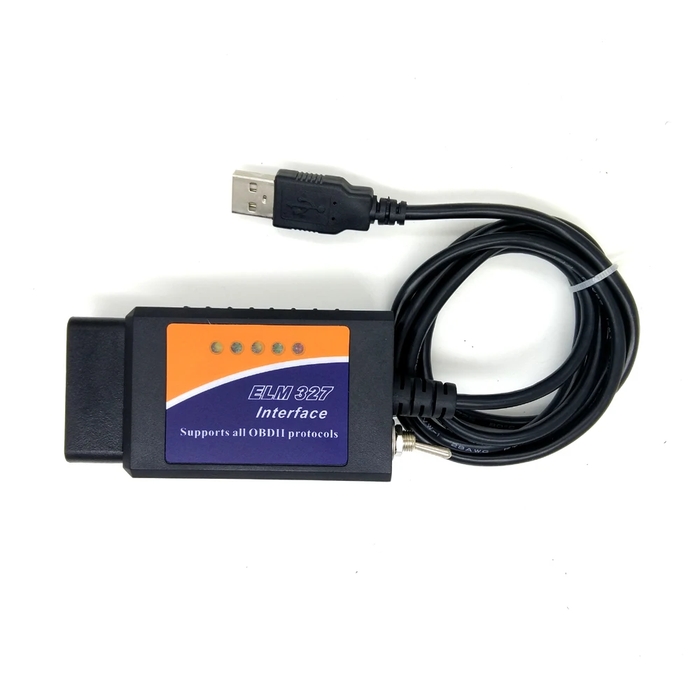 ELM327 USB V1.5 с переключателем OBD2 сканер для Ford ELMconfig Forscan PIC18F25K80 чип HS-CAN/MS-CAN считыватель кодов диагностический инструмент