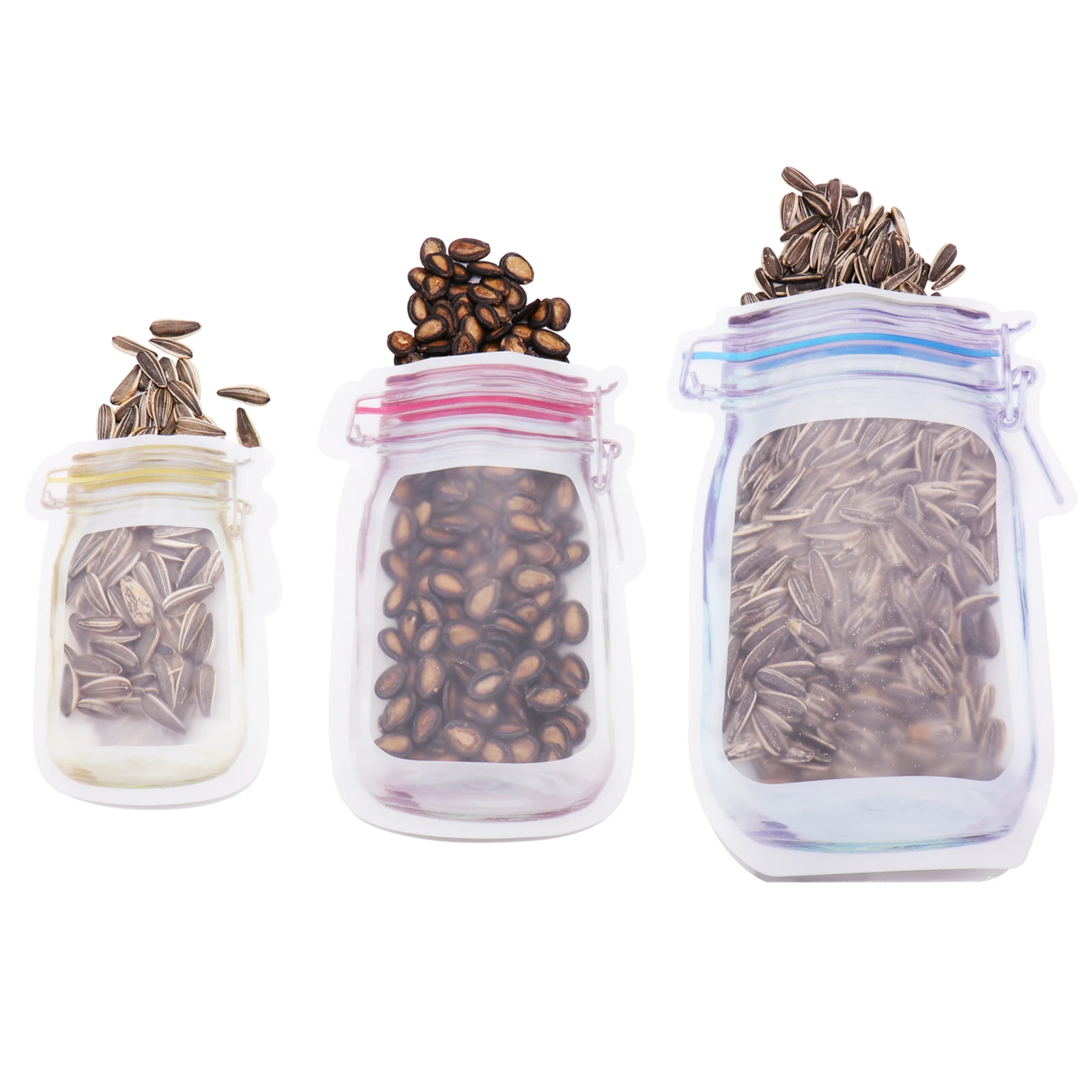 الحفاظ ثلاجة التجميد المحمولة مسح صمام سستة تخزين الأغذية الطازجة حفظ التفاف المنظم حقائب للسفر التخييم