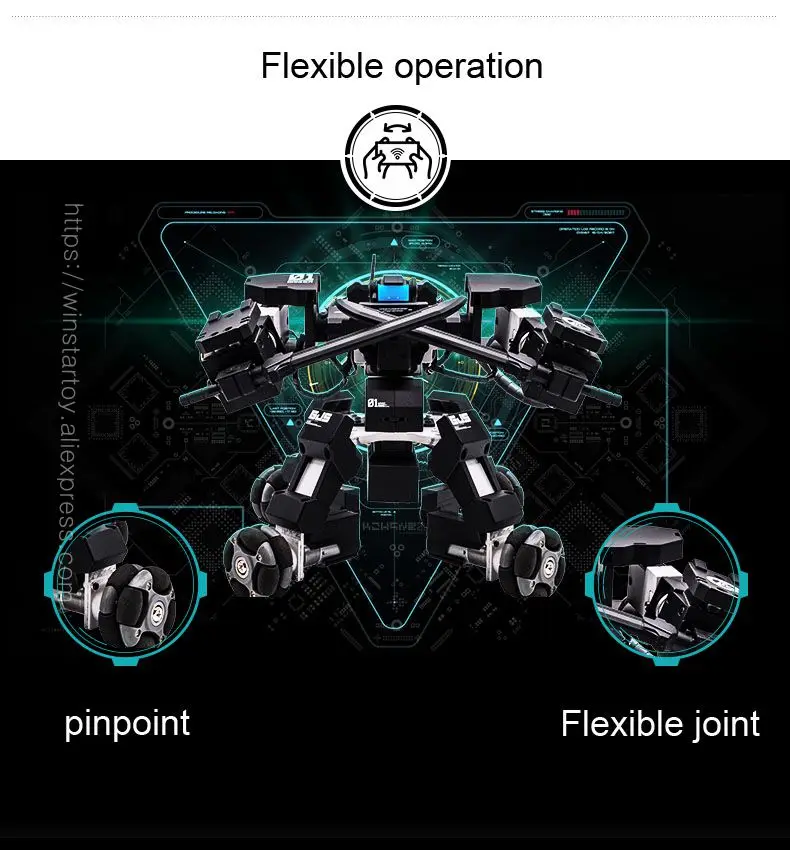 Estartek GJS Ganker беспроводной Reomote приложение управление интеллект боевой конкурентоспособный робот для фанатов подарок на праздник