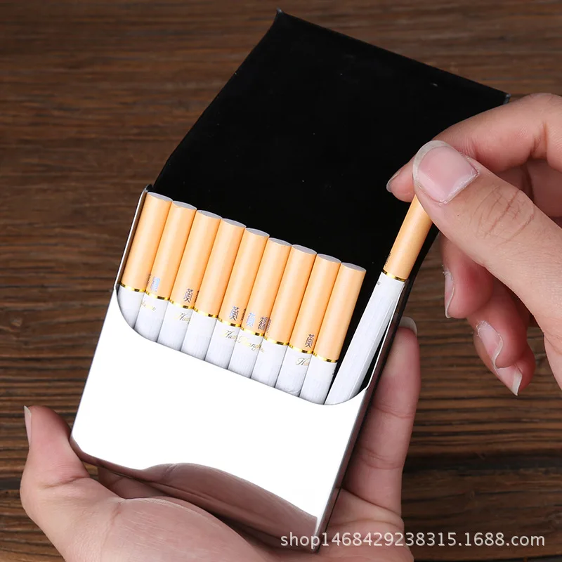 Чехол для сигарет из искусственной кожи 10 шт.|men cigarette case|cigarette cases mencigarette leather case |