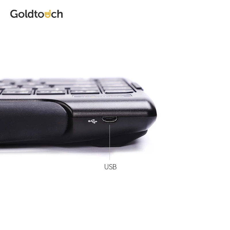 GOLDTOUCH эргономичная Bluetooth беспроводная клавиатура портативная Регулируемая по