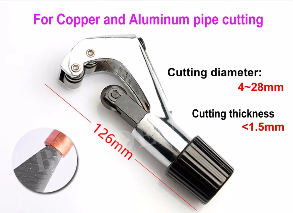 Tube Flaring Tool Cutter Air conditioner Copper Pipe Reamer Metric 5