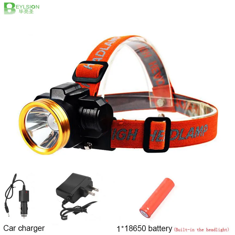 

LED headlamp for fishing camping 18650 Rechargeable bike Headlight headtorch led head lamp torch lantern powerful cap light