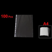 SCLL Горячая офисная A4 бумага лист для документов протектор прозрачный белый