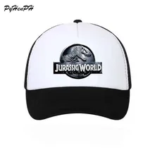 Новинка динозавр Юрского периода бейсбольная кепка мужская хип хоп дышащая сетка Регулируемая юрская шляпа для женщин мужчин взрослых кепки унисекс