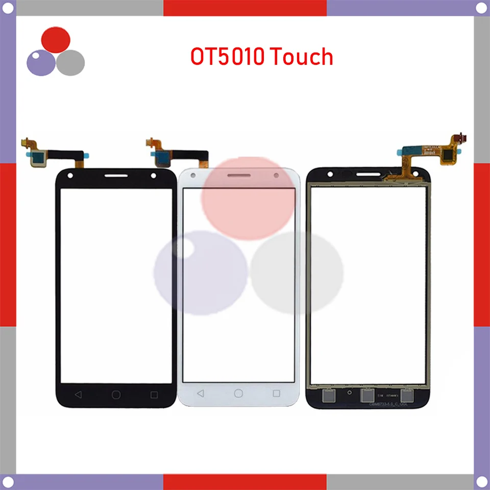 

High Quality For Alcatel One Touch PIXI 4 OT 5010 5010D 5010E OT-5010 OT5010 Touch Screen Panel Glass Front Glass Lens Screen