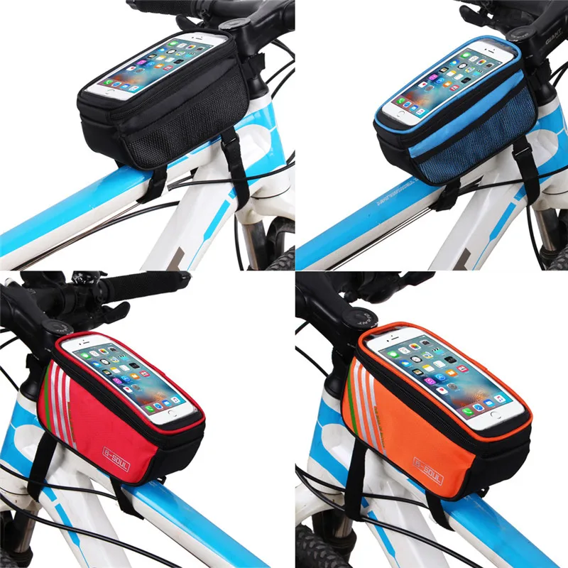 Perfect Touch Screen Waterproof Bicycle Bag Cycling MTB Bike Cover Bicycle Frame Front Tube Phone Bag Bicycles Accessories 2 Perfect Touch Screen Waterproof Bicycle Bag Cycling MTB Bike Cover Bicycle Frame Front Tube Phone Bag Bicycles Accessories 2