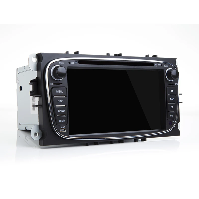 Discount 2 din Android 8.0 Octa Core Car DVD Player GPS Navi for Ford Focus Mondeo Galaxy with Audio Radio Stereo Head Unit Free Canbus 2