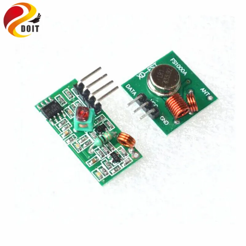 

1 Pair 433Mhz RF Transmitter and Receiver Module Link kit for Arduino/ARM/MCU WL DIY Electronic Kit