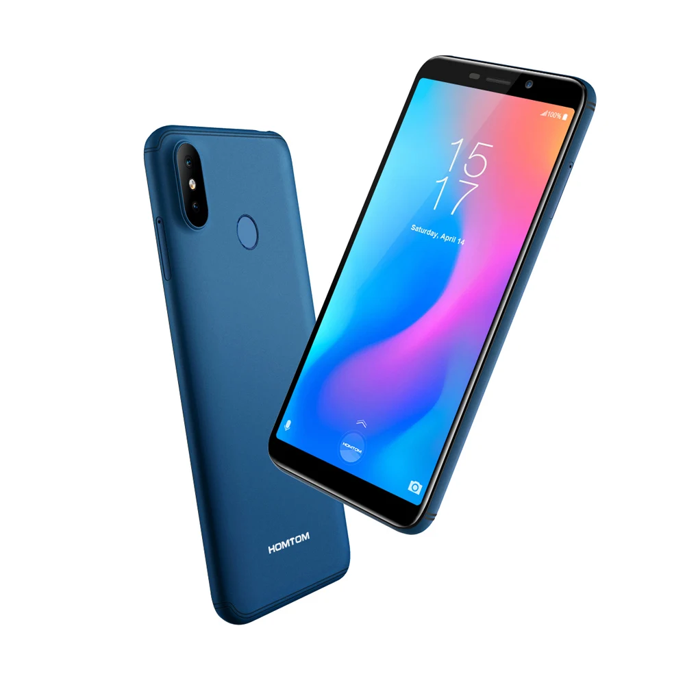 Смартфон HOMTOM C2 4G Face ID, 5,5 дюйма, 2 ГБ, 16 ГБ, Android 8,1, 13 МП, две тыловые камеры, 3000 мА/ч, 18:9 Безель, мобильные телефоны