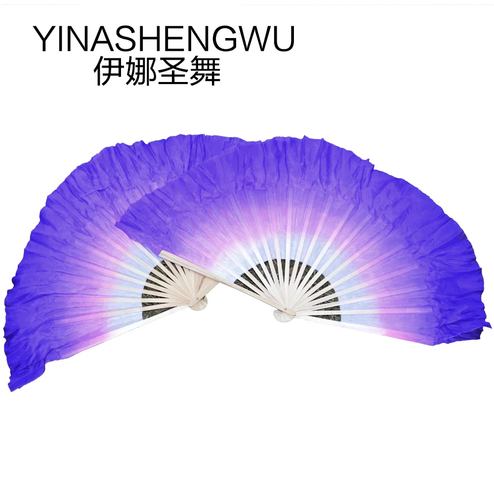 Женский высококачественный Шелковый китайский вентилятор для танца живота, дешевый Популярный короткий Шелковый Вентилятор, Мульти Стиль