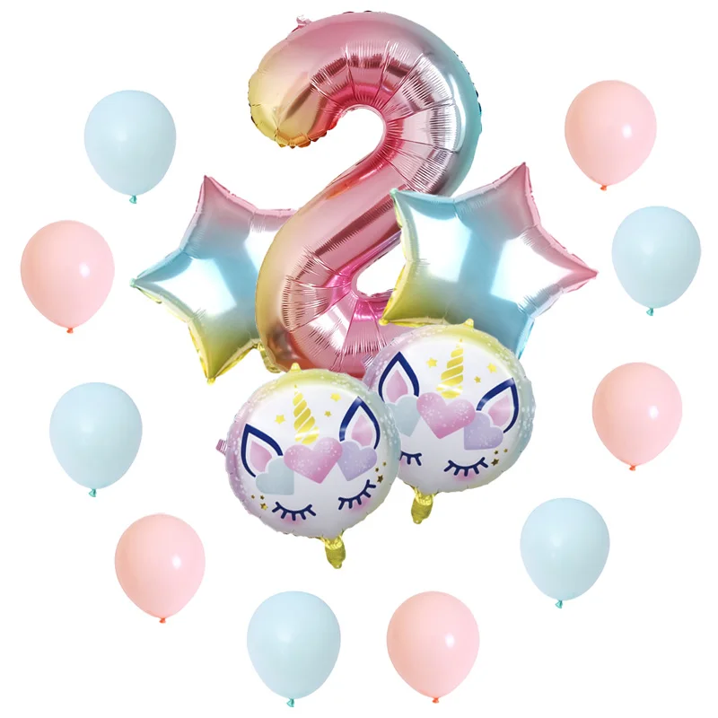 32Inch Rainbow Happy Birthday Number Foil Balloons Kids Birthday Party Decorations Macaron Latex Balloon Baby Shower 32Inch Rainbow Happy Birthday Number Foil Balloons Kids Birthday Party Decorations Macaron Latex Balloon Baby Shower