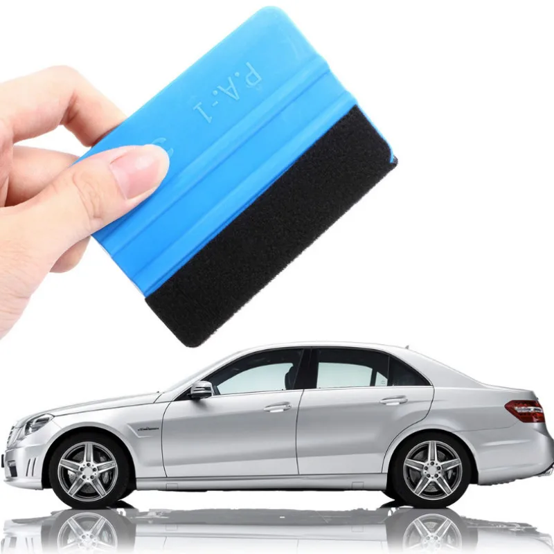 

SUEF 1PCS Felt Squeegee Vinyl Car Wrap Tool Carbon Fiber Foil Vinyl Scraper Window Tint Tools Car Glass Cleaning Tool Brush@6