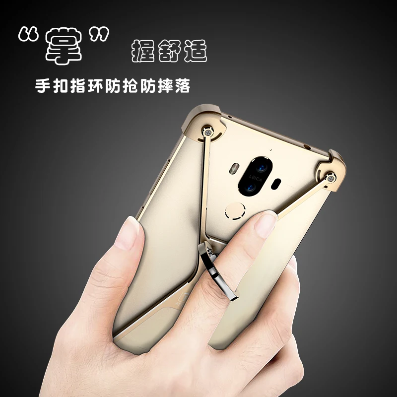 Oatsbasf чехол для huawei mate 9 Pro металлический каркас границы противоударный телефона