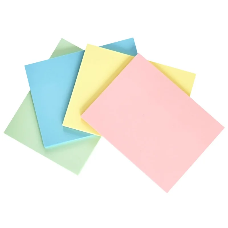Бумага для заметок Несколько цветных стикеров, sticky n times pad 3'x2' 3'x3' 3'x4' Deli 9083 100 листов