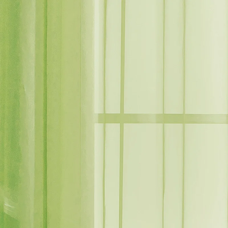 Современная Белая прозрачная вуаль занавески s для гостиной чистый Тюль спальня кухня занавеска коричневый просвечивающий домашний декор для окна - Цвет: 1pc tulle