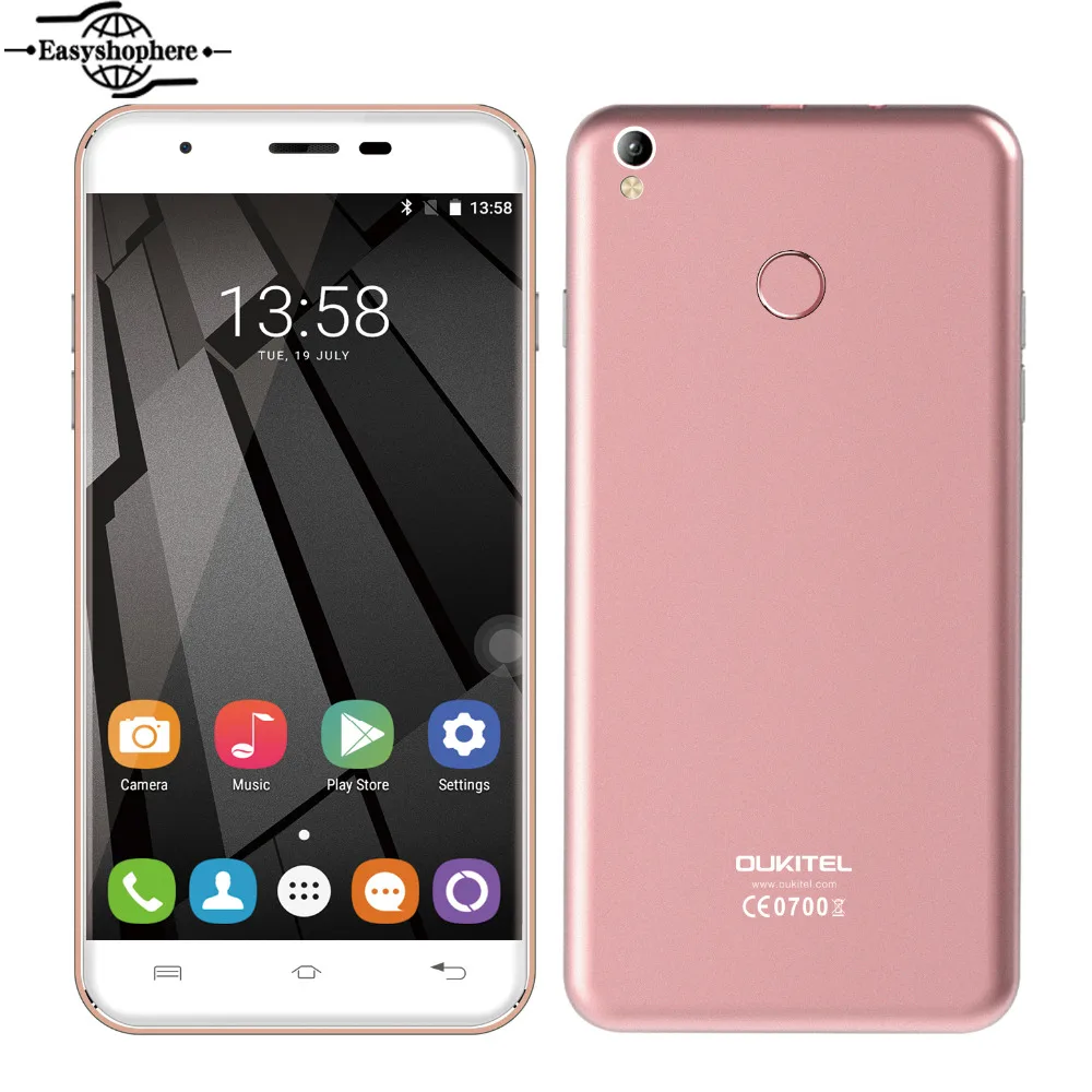 Brand New Oukitel U7 Plus Cell Phone 5.5 Inch Android 6.0 MT6737 Quad Core 1280x720 4G LTE