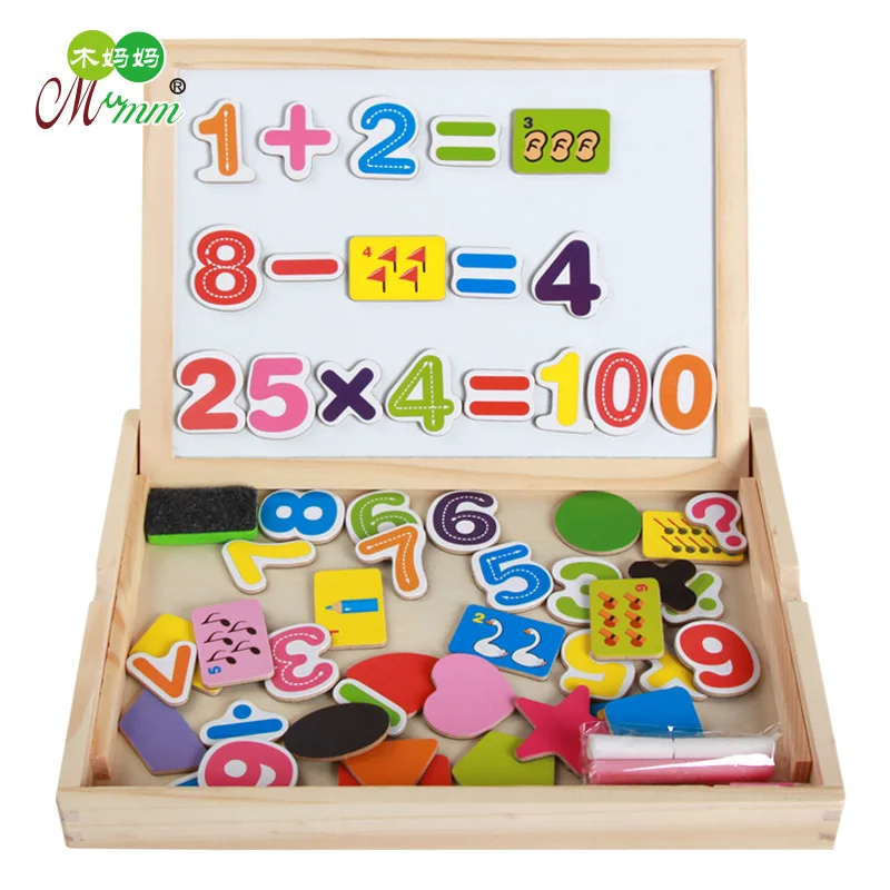 

Wooden Blocks Toys Digital Learning Box Calculatio Children'S Educational Toy For Boy and Girl Gift