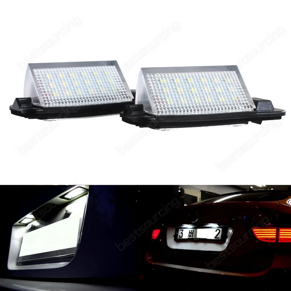 

Canbus White LED License Number Plate Light No Error 3 Series E36 M3 1992-98(CA246)