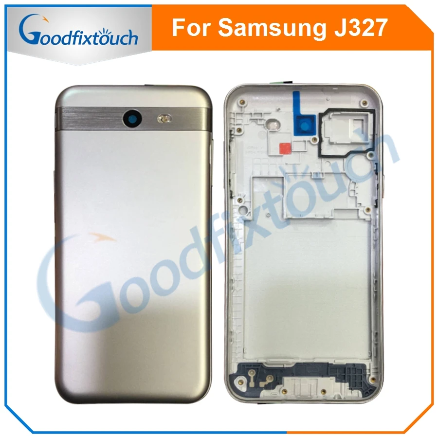 For Samsung Galaxy J3 Pop J327 J327T J327T1 J327P Original Mobile Phone Middle Frame Housing Cover With Rear Battery Door Case (7)