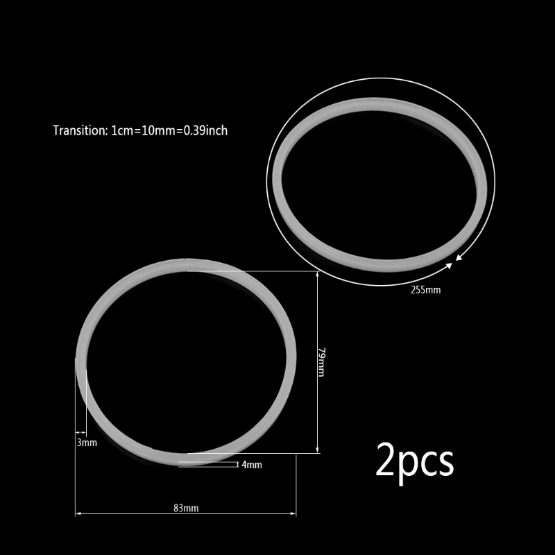 2 шт 8,3 см резиновый О-образный сменный уплотнение прокладок кольцо часть для блендера соковыжималки Mar28