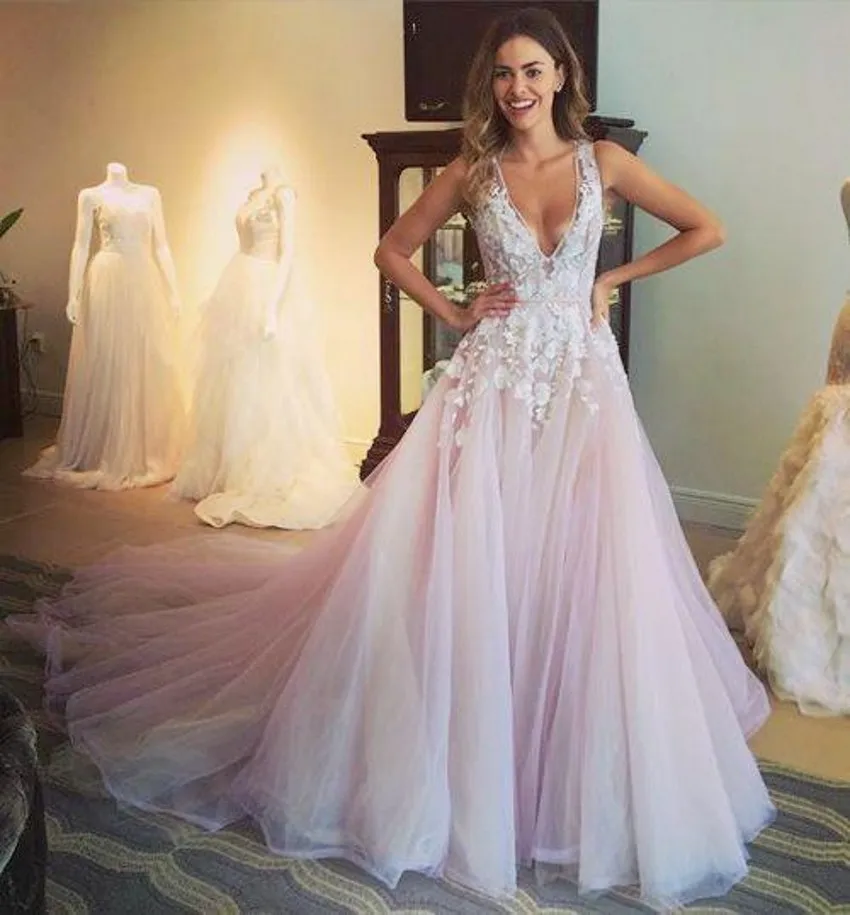 light pink wedding dresses Dress Yp