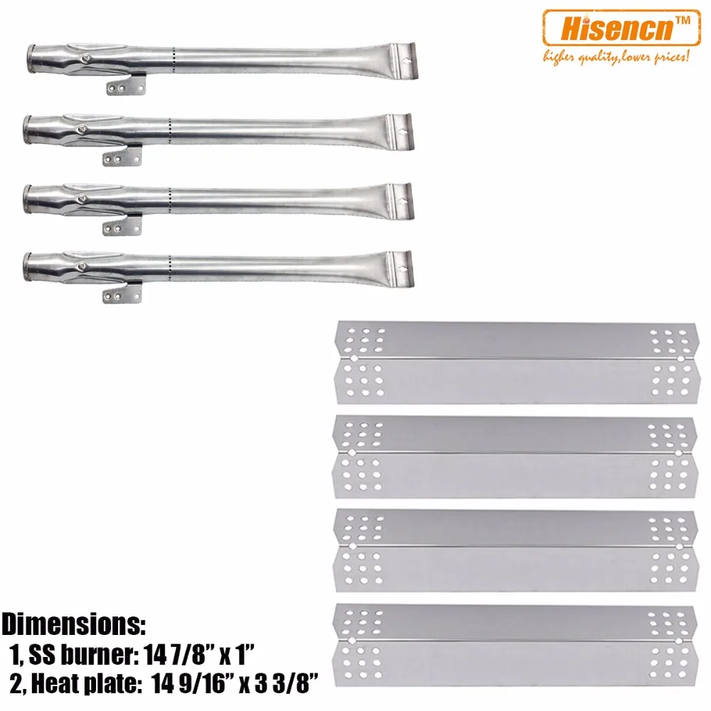 

Hisencn BBQ Grill Repair Kit For Nexgrill 720-0830H, 720-0719BL, 720-0773, Kenmore Sears 122.16134, 122.16134110, 415.16107110