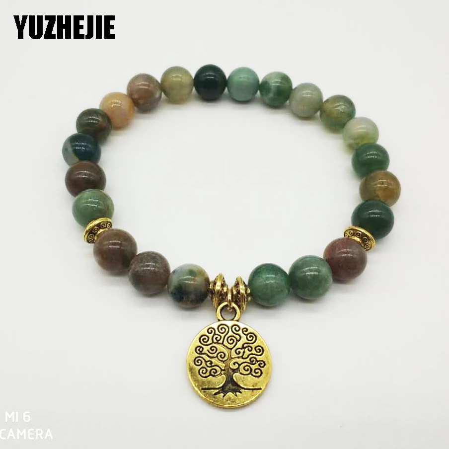 YUZHEJIE 2018 дизайнерский мужской браслет высокое качество модные шарики подвеска
