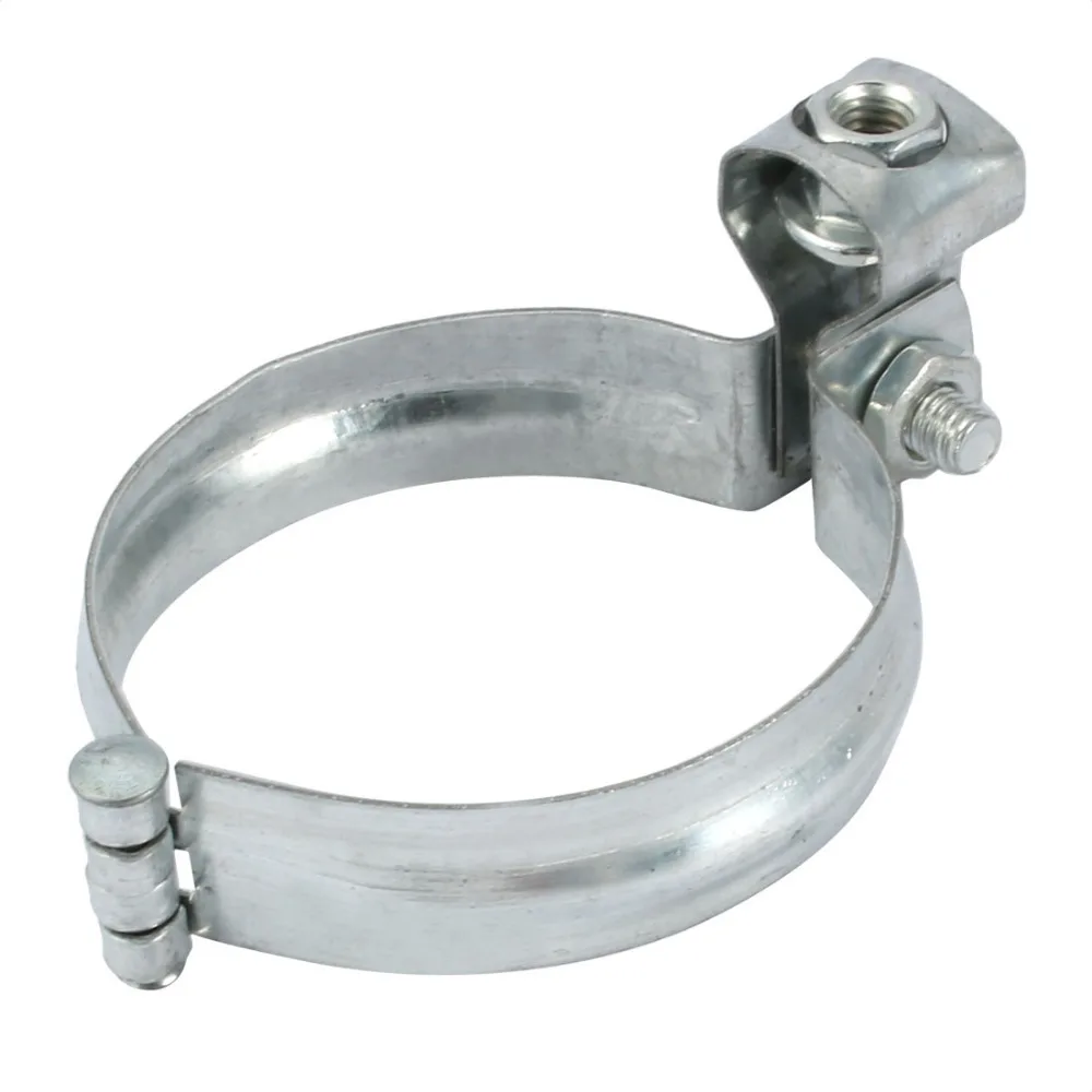 UXCELL 5pcs Iron Zinc Plated Hose Clamps For 76mm Outer Dia Tube Pipe w