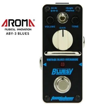 

AROMA ABY-3 Electric Guitar Blues Classic Overload Distortion Effect Device Simulator Mini Single Block Effector