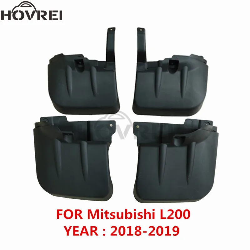 

for Mitsubishi L200 TRITON 2018 2019 Splash Guards car front rear mud flads MudFlaps Mudguards Fender