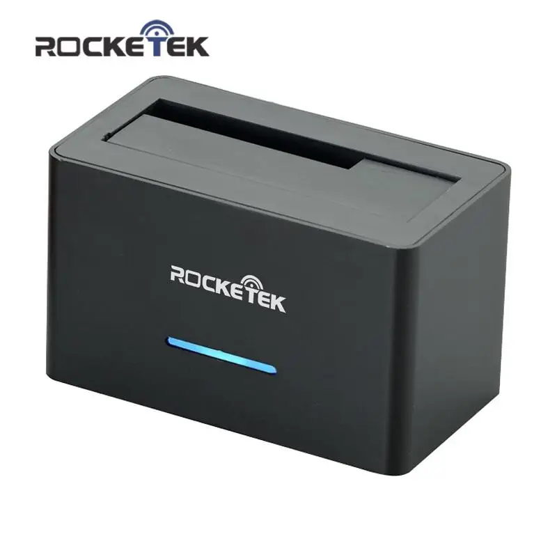 

Rocketek sata to USB 3.0 External Hard Drive Docking Station for 2.5"/3.5" Hdd, SSD with power adapter free shipping